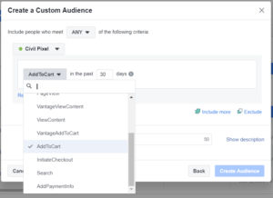 How to Retarget With Your Facebook Pixel – Civil Pixels Knowledge Base